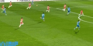 圆神安东尼精彩逆足凌空端射破门，激情滑跪庆祝